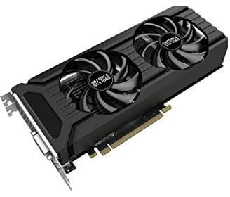 PALIT NVIDIA GeForce GTX 1060 3 GB DUAL Graphics Card (Black) - (1152 Core, 1506 MHz GPU, 1708 MHz Boost)