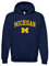 UGP Campus Apparel NCAA Offiziell lizenzierter College – University Team Color Arch Logo Hoodie, Michigan Wolverines Navy, X-Large