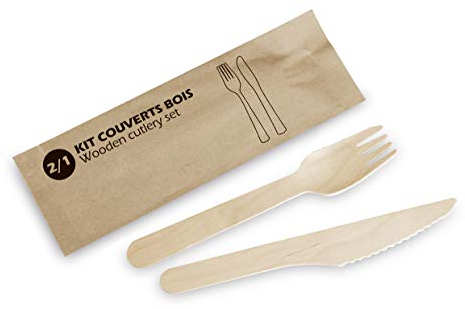 GUILLIN Madera Kit de Papel + Cubierta 2/1, Biosourceado