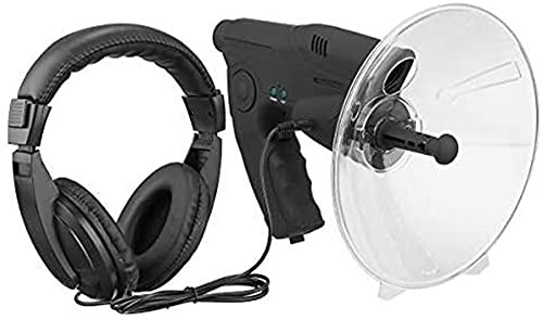 WLP Hörgerät Mit Kopfhörer, Parabolischem Mikrofon Bionicohr 8X Monokular Teleskop Birds Watcher Sound Verstärker Vogel Beobachten Höraufnahmevorrichtung Für Wissenschaftlichen Naturerforscher