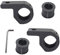 2STK Universal Arbeitsleuchten Halterung,Arbeitsleuchten Halterung, 19-32MM Scheinwerfer Halterung Klemmhalterung Rohr Klemme, Light Bar Mount Bracket, Für Frontschutzbügel,Geländewagen,Auto,Motorrad