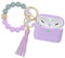 PERSONALLY YOURZ Airpod Pro Case Cover, Premium Silicone Case For Apple Airpod Pro With Keychain Bracelet Accessory, Support Wireless Charging, LED Visible, Lilac
