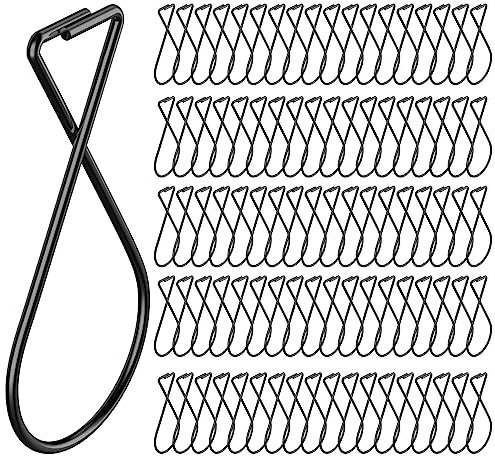 Ninoge Lot de 90 crochets de plafond, crochets de plafond suspendus pour grille, clips de plafond pour suspension, clips de suspension pour bureau, maison, magasins, salle de classe et décorations de