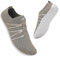 Geweo Barefoot Minimalistes Chaussures Femme Homme Confort Chaussure de Trail Running Marche Sport Casual Fitness Sneakers Léger Respirant Séchage Rapide Antidérapant Bowling Chaussures Vert 42EU
