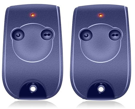 2 pour 1841026 Telecommande NS 2 Canaux 433.42MHZ Motorisation Portail Portes de Garage Garantie de 3 Ans