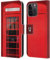 Head Case Designs K6 I Love London Leder Brieftaschen Handyhülle Hülle Huelle kompatibel mit Apple iPhone 15 Pro Max
