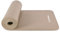 MSPORTS Gymnastikmatte Studio 183 x 61 x 1,5 cm Beige + Übungsposter und Tragegurte | Hautfreundliche - Phthalatfreie Fitnessmatte - sehr weich | Yogamatte