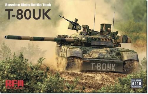 Rye Field Model 5115 - 1:35 T-80UK Russian MBT - Neu