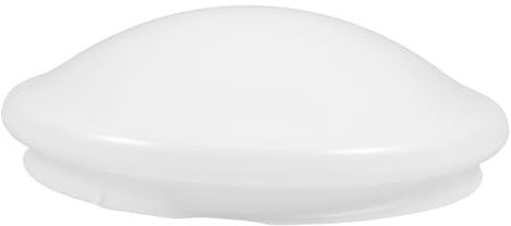 FELTECHELECTR Cubierta De Repuesto Para Lámpara De Techo Con Clip Giratorio Redondo Para Dormitorio Baño Cocina Y Oficina. Accesorio Para Lámpara De Techo.