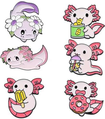 LEGENTLISUR 6~9 Stück Emaille Brosche Aus Legierung Tier Emaille Pin Cartoon Emailbrosche Geeignet Für Rucksäcke Kleidung Hüte Accessoires Abzeichen Und Geschenke
