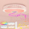 ACXIN LED Deckenleuchte Dimmbar mit Bluetooth Lautsprecher und APP-Steuerung, RGB LED Deckenbeleuchtung, 48W Deckenlampe mit Fernbedienung, Musikfunktion für Party, Wohnzimmer, Schlafzimmer, 220V