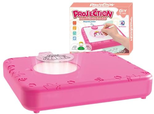 Générique Projecteur de Dessin, projecteur de Dessin pour Les | Kit de Dessin éducatif,Ensemble d'art de Peinture Interactive, drôle de Jeu de Croquis pour garçons Filles âgées de 3 Ans et Plus