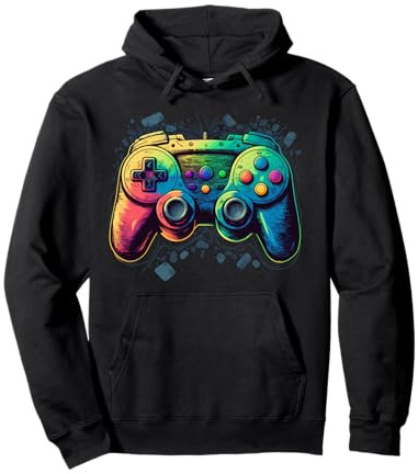 Gaming Controller Gamer Video Game Controller Gaming 2024 Pullover Hoodie