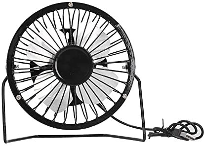 Cocoarm Ventilador Solar USB Ventilador de Panel Solar Portátil con Interfaz USB de 5 V para Enfriamiento de Ventilación Al Aire Libre Cable de Alimentación de 70 Cm