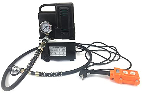 Pompa ad aria ad alta pressione 620 W 70 MPa compressore elettrico PCP con capacità olio 3L 1,8 m tubo dell'olio e telecomando, pompa idraulica per sollevamento pressatura piegatura