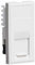 Knightsbridge UTP CAT5E RJ45 Outlet, ABS, White