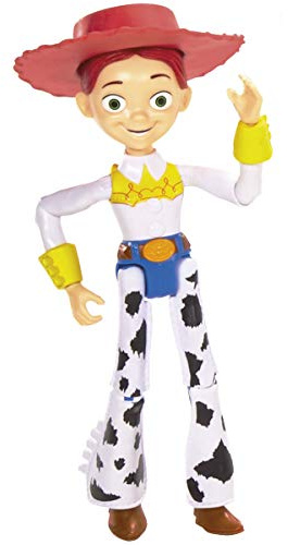 Disney Pixar Toy Story GDP70 - Cowgirl Jessie Figur, 18 cm, Spielzeug Actionfigur, tolles Geschenk für Sammler und Kinder ab 3 Jahren