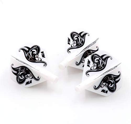 CUESOUL TERO AK4 Black Dart Flights Standard, 3er-Set
