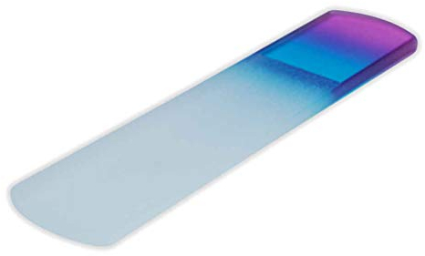 Danzetta Profi Hornhautraspel aus gehärtetem Glas Hornhautfeile Fussraspel Glasfeile Hornhaut Hornhautentferner Fußfeile zweiseitig DN3003