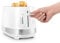 De'Longhi Active Line 2-slot toaster, reheat, defrost & 6 browning settings, removable crumb tray, CTLA2003.W, White