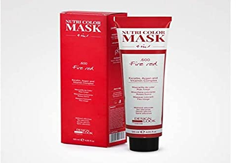 DESIGN LOOK NUTRI Color Mask 4-in-1 Feuerrot, 120 ml, einzigartig, Standard