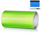 NewL Reflektierendes Klebeband für Autos, Sicherheitszeichen, Auto-Styling, selbstklebendes Warnklebeband, Motorrad-, Fahrradfolie, Dekoration, Werkzeug (grün, 10cm x 300cm)