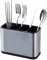 QQRR Utensilio De Cocina Para Organizar, Utensilios De Cocina De Acero Inoxidable, Organizador De Utensilios De Cocina, Porta-Utensilios, para Cuchara, Cuchara, Tenedor, Cuchillo (Cuadrado)