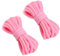 VSUDO 150 cm Lacci Rosa Chiaro Ovali per Scarpe Sneaker, Light Pink Oval Sport Laces, Lacci Rosa Chiaro per Scarpe da Corsa, Stringhe per Scarpe Rosa Chiaro per Donna o Uomo (2 Paia-Rosa Chiaro-150cm)