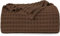 Utopia Bedding Baumwoll Waffeldecke 300 GSM (Braun - 274 x 228 cm), weiche, leichte, atmungsaktive Bettdecke für alle Jahreszeiten