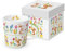 PPD Becher Rabbits at work in Geschenkbox, für 350ml (H 10 x ⌀ 9,8 cm)