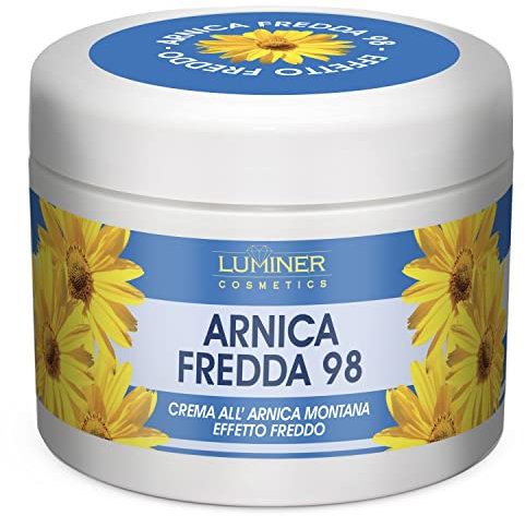 LUMINER Árnica para Caballos de Uso Humano 500ml Efecto Frío, Crema Fuerte de Árnica y Harpago para Masajes Articulares y Musculares, Fórmula Natural de Acción Rápida