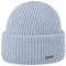 Stetson Classic Uni Wollmütze Damen Herren Made in Italy 100% Wolle Gestrickt Beanie Herbst Winter hellblau One Size