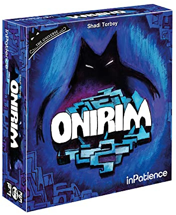 inPatience | Onirim | Cooperative Card Game | Ages 10+ | 1-2 Players | 15 Minutes Playing Time