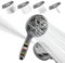 SparkPod Shower Head High Pressure with Filter and 10 Spray Settings - Luxury 5 Handheld High Power Shower Heads with High Pressure Jets - Showerhead with Filter and 10 Functions - Charcoal Grey