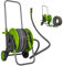 VITO FLEXGarden Schlauchwagen mit Schlauch 13-15mm 1/2-5/8 Zoll - Komplett Set mit Handspritze | 20m Gartenschauch, Schlauchtrommel | 1x 2m Anschlussschlauch, 1x Gartenspritze + Anschlussteile