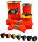 EdcX Paracord 4 mm, 35+ Volltonfarben (10 m, 15 m, 30 m, 50 m, 100 m, 300 m) | Ideal zum Basteln, Camping, Outdoor | 100% Nylonseil 4 mm| Taktische Schnur 550 Typ III (Sofit Orange, 10 m)