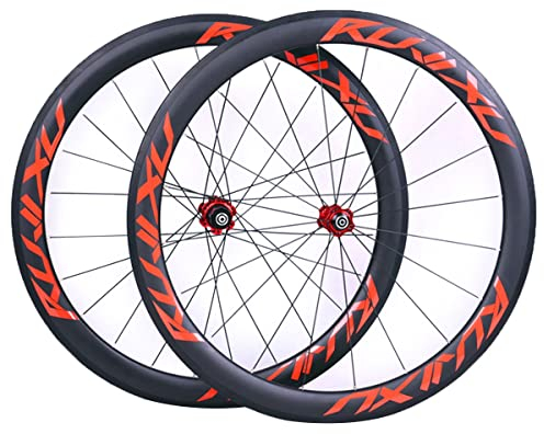 700c Rennrad-Laufradsatz, Carbonfelge, 29 Zoll, 38/50 mm, C/V-Bremse, Schnellspanner-Fahrradräder, 1556 g, 20/24-Loch-Nabe für 7/8/9/10/11-Gang-Kassette