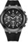 rorios Herren Mode Armbanduhren Sport Quarz Uhr Freizeit Silikon Armband Uhr Multifunktional Chronograph Uhr Leuchtend Analog Uhr für Männer Schwarz A