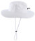 Decentron Outdoor Fishing Sun Hats for Men Women UPF 50+ Wide Brim Safari Hat Breathable Cowboy Hat Boonie Hats White