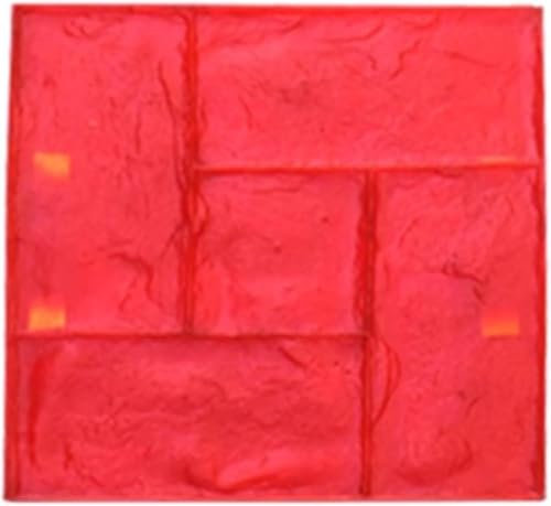 VUIKLCty Tappetino for goffratura in calcestruzzo for Pavimenti Professionali, Stampo for goffratura in calcestruzzo Ispessito, Modello di Texture in calcestruzzo Antiscivolo for Patio(A)