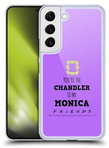 Head Case Designs Offizielle Friends TV Show BFF Zitate Harte Rueckseiten Handyhülle Hülle Huelle kompatibel mit Samsung Galaxy S22 5G