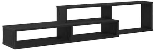 Genérico - Soporte de pared para TV, madera, 150 x 25 x 28,5 cm | Estanterías de pared, almacenamiento multimedia, diseño minimalista, fácil mantenimiento