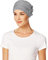Christine Headwear Lotus Turban Damen Grau | Chemo Kopfbedeckung Damen | Kopftuch für Damen Mit Haarausfall | Chemo Mütze Damen Auf 95% Viskose Bambus 5% Elasthan