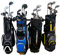 StoreYourBoard Golftaschen-Organizer, Garagenaufbewahrungsregal, verstellbarer Wandaufhänger, Golftaschen und Zubehör (4) Taschen