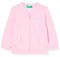 United Colors of Benetton 3J70C5839 Maglione Cardigan, Sweet Lilac 04a, 62 Bambina