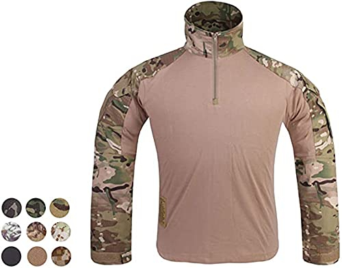 Emerson Airsoft Military Tactical Shirt Combat Gen3 Shirt, Range Green, Mittel