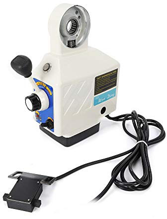 Fresadora de eje X, con regulador de velocidad, 155 kg/cm, 135 lb/in, alimentación de mesa automática con enchufe 220 V