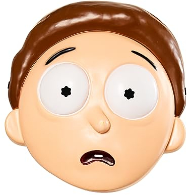 Rubies Offizielle Rick and Morty, Rick Vacform Maske, Erwachsenenkostüm-Zubehör