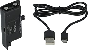 vhbw Batterie Compatible avec Microsoft Xbox One Elite Wireless Controller - INCL. Couvercle + câble de Charge USB