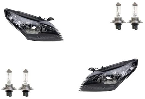 Johns, Scheinwerfer Halogen HSW passend für Renault Megane III 08-12 mit H7 H7 Satz L R